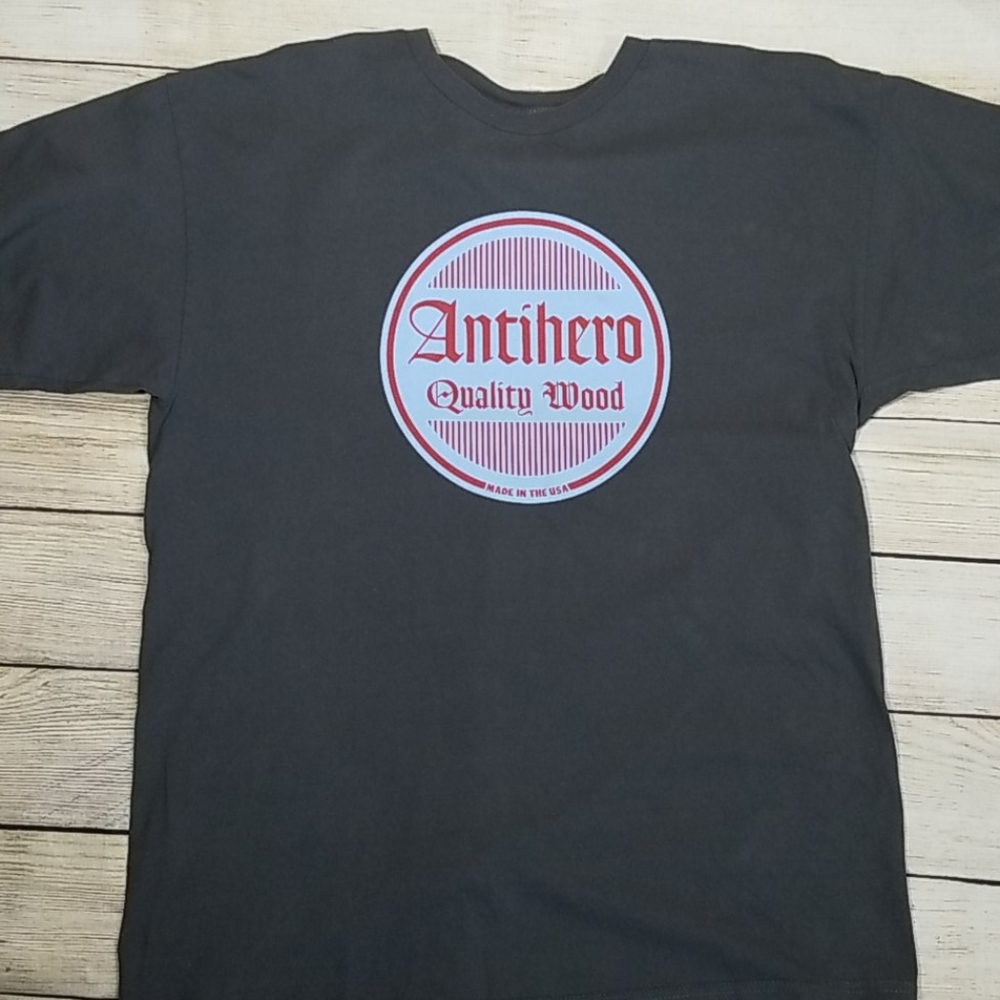 Anti-hero Skateboards Grey Logo T-shirt